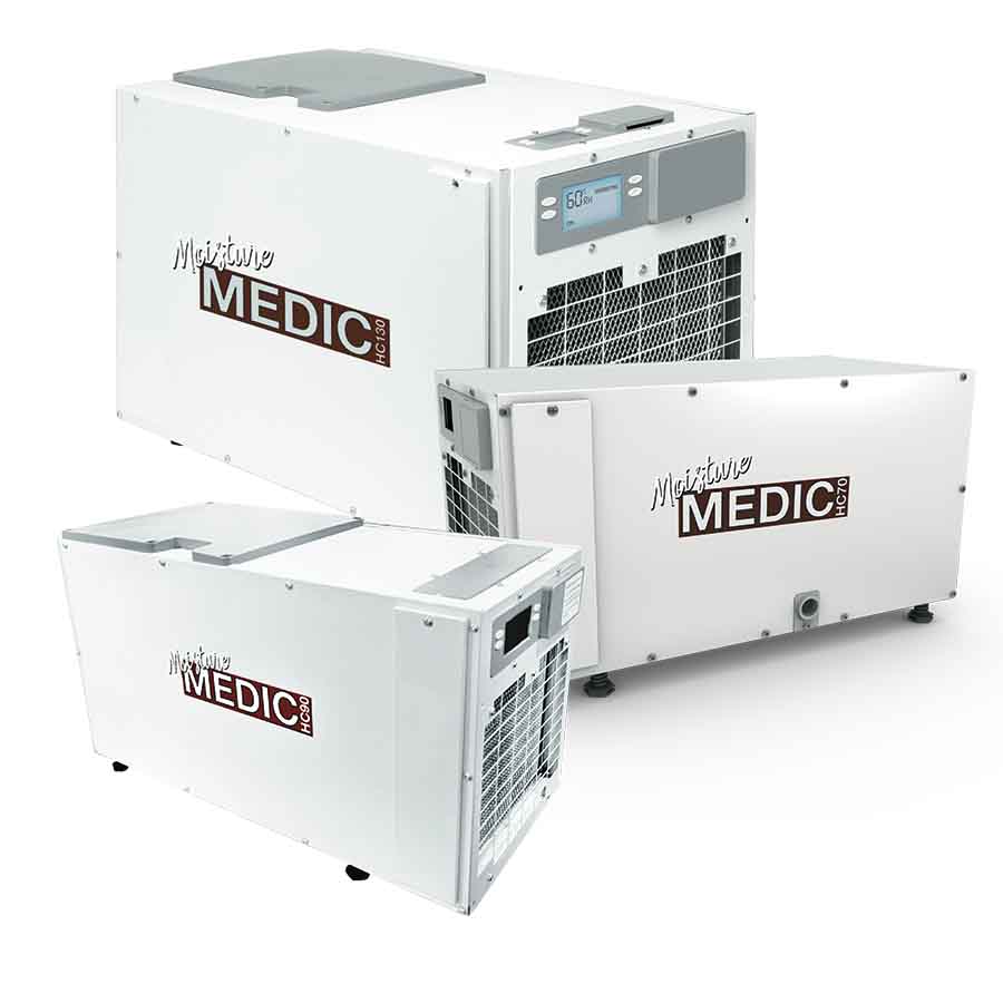 Moisture Medic® Dehumidifiers Crawl Space Contractors